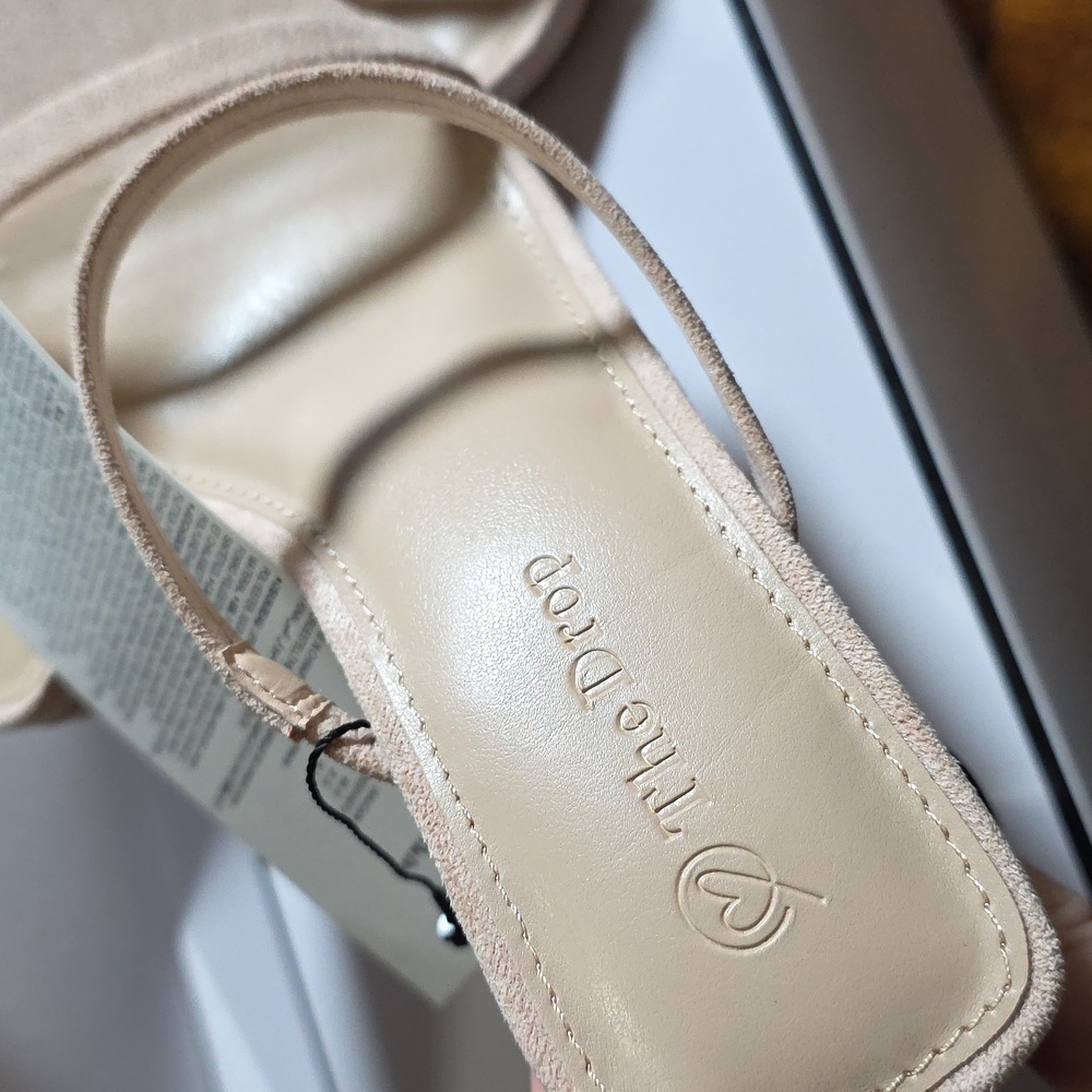 The Drop Avery Nude Heeled Sandals Size 6 - Picture 4 of 6